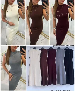 Sukienki Koszule Damskie WŁOSKA,Size uni,paczka 8szt, mix kolor