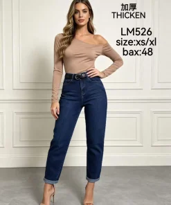 Jeansy Damskie,size xs-xl,Paczka 12szt,1kolor