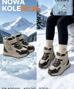 Buty Botki DZIECIĘCE (32-37 8par)