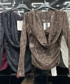 Bluzki Damskie WŁOSKA,Size uni,paczka 6szt, mix kolor