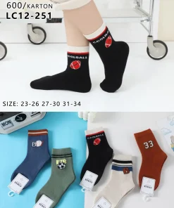 Skarpety DZIECIĘCA,size 23-34,paczka 40szt,mix kolor