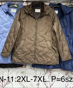 Kurtki damskie,size 2-6xl,Paczka 6szt ,1kolor