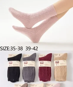Skarpety Damskie,size 35-42,Paczka 40szt,mix kolor