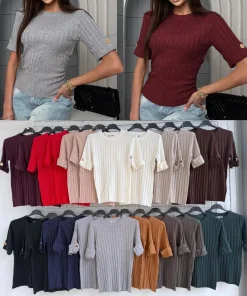 Swetry damskie,size uni,paczka 6szt,mix kolor