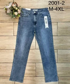 Jeansy Damskie,size m-4xl,Paczka 12szt ,1 kolor