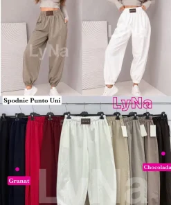 Spodnie Damskie WŁOSKA,Size uni,paczka 6szt, mix kolor