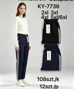 Spodnie Damskie,size 2/3-5/6xl,Paczka 12szt,mix kolor
