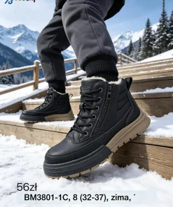 Buty Botki DZIECIĘCE (32-37 8par)