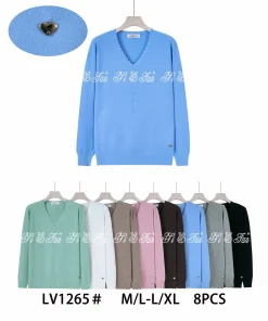 Swetry Damskie,size m/l-l/xl,Paczka 8szt,mix kolor