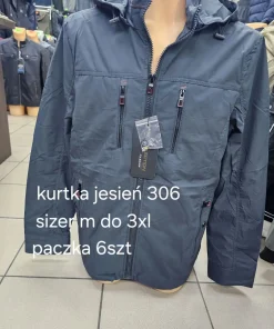 Kurtki MĘSKIE,size m-3xl,Paczka 6szt,1kolor