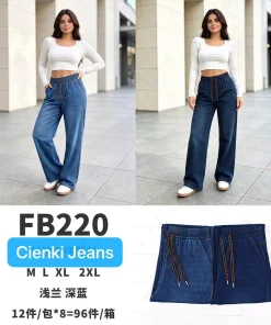 Jeansy Damskie,size m-2xl,Paczka 12szt ,mix kolor