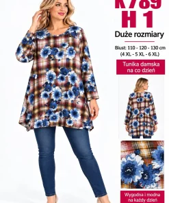 Bluzki damskie,size 4-6xl,paczka 12szt,mix kolor
