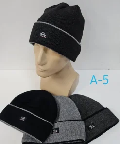 Czapka MĘSKA , paczka 12szt,mix kolor