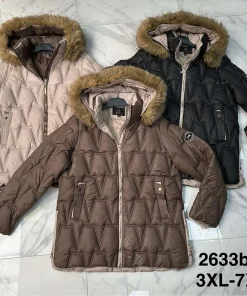 Kurtki damskie,size 3-7xl,Paczka 5szt ,1kolor