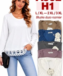 Bluzki damskie,size l/xl-2/3xl,paczka 12szt,mix kolor