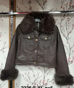 Kurtki skórzane damskie,size s-xl,Paczka 5szt ,1kolor