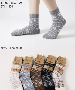 Skarpety Damskie,size 35-42,Paczka 40szt ,mix kolor