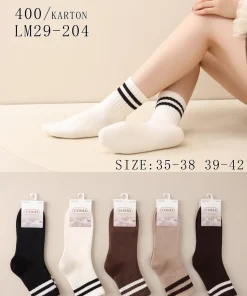 Skarpety Damskie,size 35-42,Paczka 40szt,mix kolor