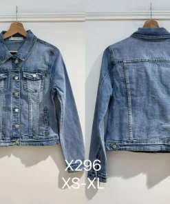 Kurtki Jeansowe Damskie, size xs-xl,paczka 10szt,1kolor