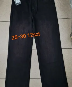 Jeansy Damskie,size 25-30,paczka 12szt,1kolor