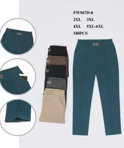Spodnie Damskie, size 2/3-5/6xl,paczka 12szt,mix kolor