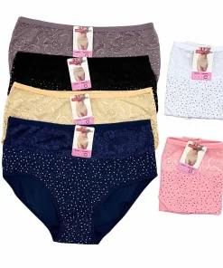 Majtki Damskie,size xl-3xl,paczka 24szt,mix kolor