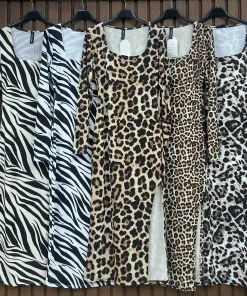 Sukienki Damskie WŁOSKA,Size uni,paczka 6szt, mix kolor