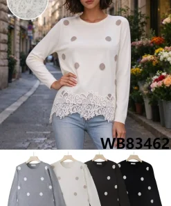 Swetry damskie,size s/m-m/l,Paczka 8szt,mix kolor