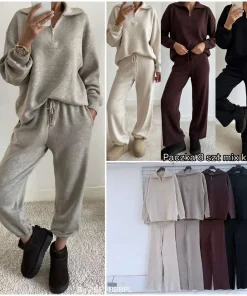 Komplety Damskie WŁOSKA,Size uni,paczka 6szt, mix kolor