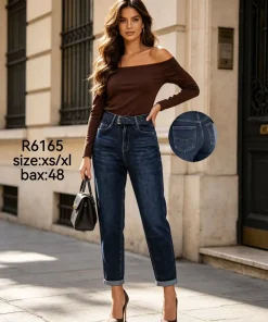 Jeansy Damskie,size xs-xl,paczka 12szt,1kolor