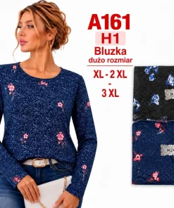 Bluzki damskie,size xl-3xl,paczka 12szt,mix kolor
