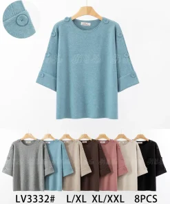 Swetry Damskie,size m/l-xl/2xl,Paczka 8szt,mix kolor