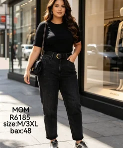 Jeansy Damskie,size m-3xl,paczka 12szt,1kolor