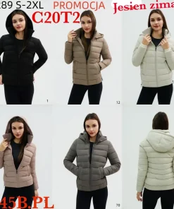 Kurtki Damskie,size s-2xl,paczka 5szt,1kolor