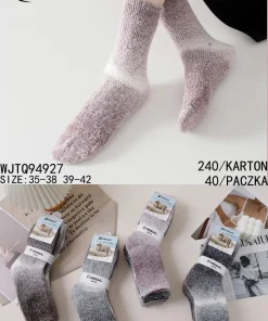 Skarpety Damskie,size 35-42,Paczka 40szt,mix kolor