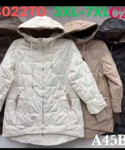 Kurtki Damskie,size 3xl-5xl,paczka 5szt,1kolor