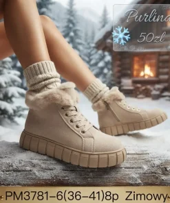 Buty Botki DAMSKIE 36-41 8par)