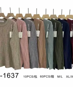 Swetry Damskie ,Size m/l-xl/2xl,paczka 10szt, mix kolor