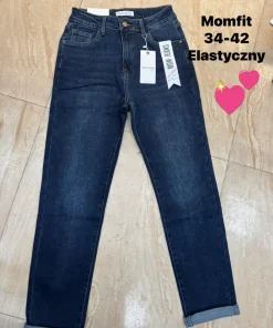 Jeansy Damskie,size 34-42,Paczka 10szt ,1 kolor