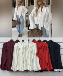 Bluzki Damskie WŁOSKA,Size uni,paczka 6szt, mix kolor
