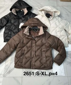 Kurtki damskie,size s-xl,Paczka 4szt ,1kolor