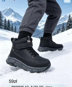 Buty Botki DZIECIĘCE (32-37 8par)