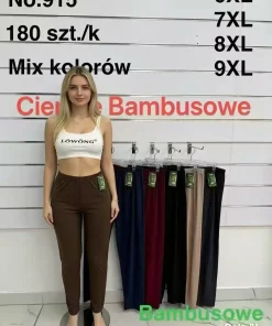 Leginsy Damskie,size 6xl-9xl,Paczka 12szt ,mix kolor