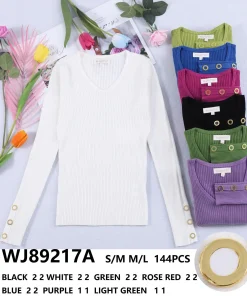 Swetry damskie,size s/m-m/l,Paczka 12szt,mix kolor