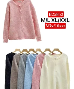 Swetry damskie,Size m/l-xl/2xl,paczka 12szt,mix kolor