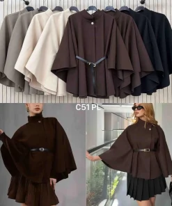 Kurtki Damskie WŁOSKA,Size uni,paczka 6szt, mix kolor