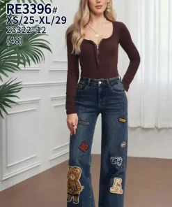 Jeansy Damskie,size 25-30,paczka 12szt,1kolor