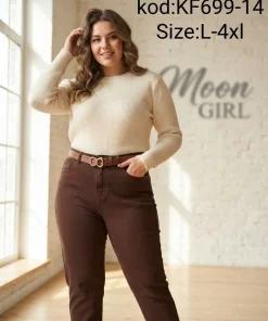 Jeansy Damskie,size l-4xl,Paczka 10szt ,1kolor