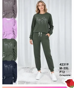 Komplety Damskie,size m-2xl,Paczka 12szt ,mix kolor
