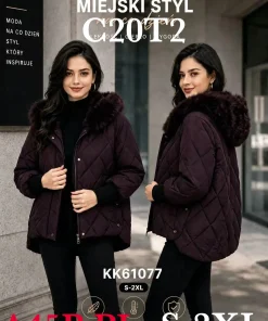 Kurtki Damskie,size s-2xl,Paczka 5szt ,1kolor